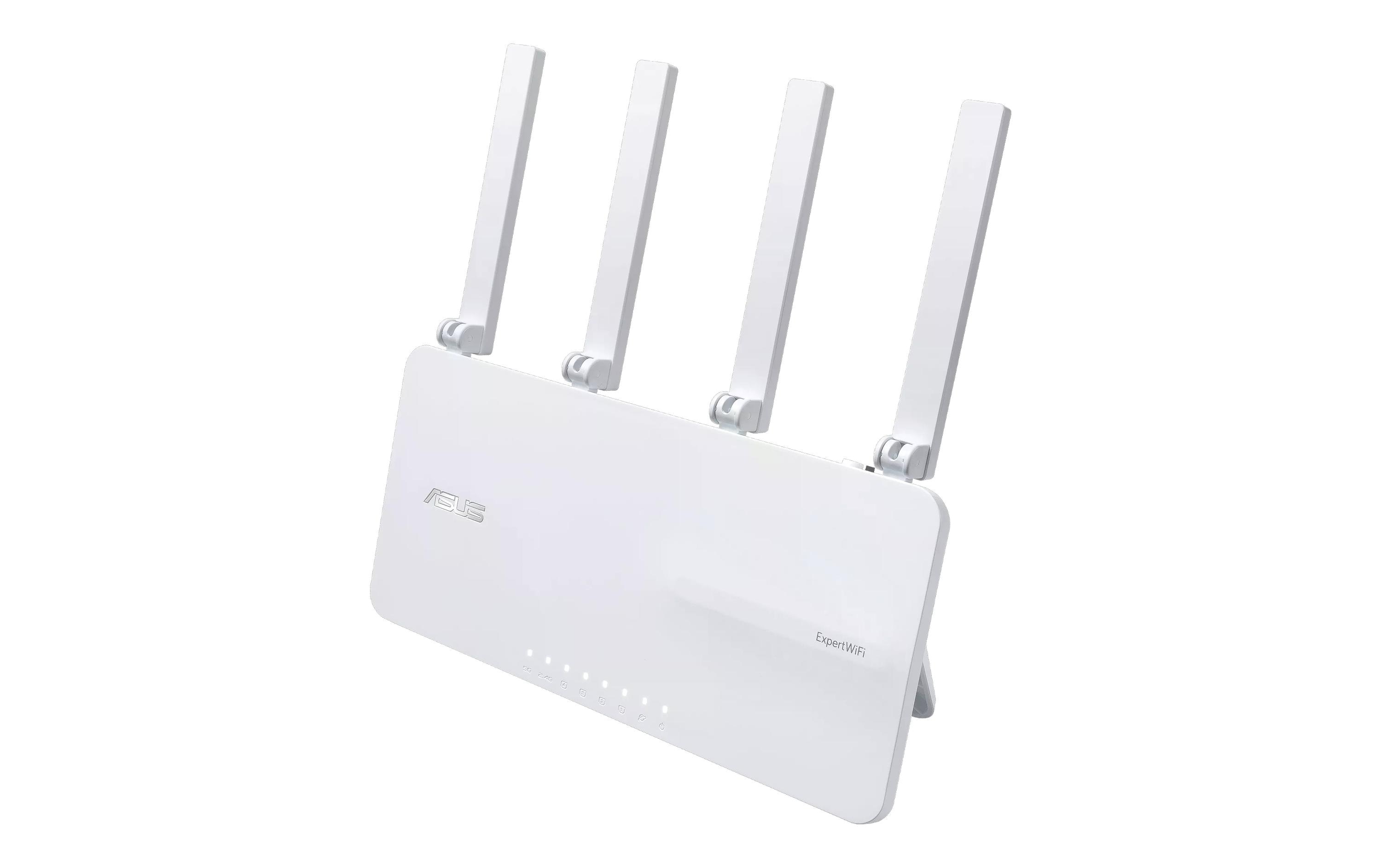 ASUS ExpertWiFi EBR63 - Wireless Router - 4-Port-Switch - 1GbE - Wi-Fi 6 - Dual-Band
