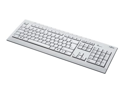 Fujitsu KB521 ECO - Tastatur - USB - Tschechisch/Englisch - fr Celsius H7510, J5010, W5010; ESPRIMO D7010, D7011, D9010, D9011,