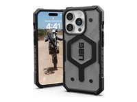 UAG Rugged Case for Apple iPhone 15 Pro [6.1-inch] - Pathfinder Clear Ash - Hintere Abdeckung fr Mobiltelefon - kompatibel mit 