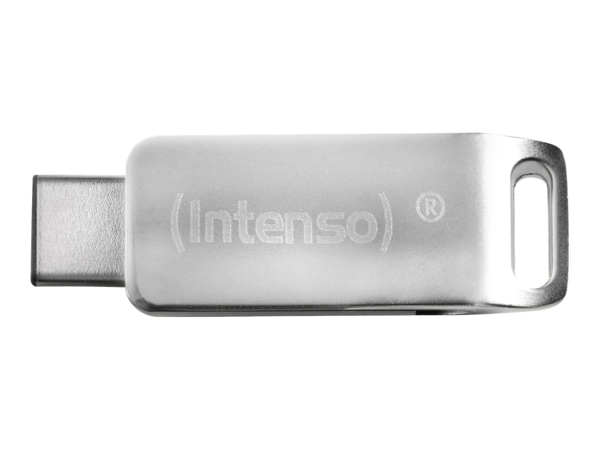 Intenso cMobile Line - USB-Flash-Laufwerk - 64 GB - USB 3.0/USB Typ C - Silber