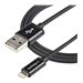 StarTech.com 1m Apple 8 Pin Lightning Connector auf USB Kabel - Schwarz - USB Kabel fr iPhone / iPod / iPad - Ladekabel / Daten