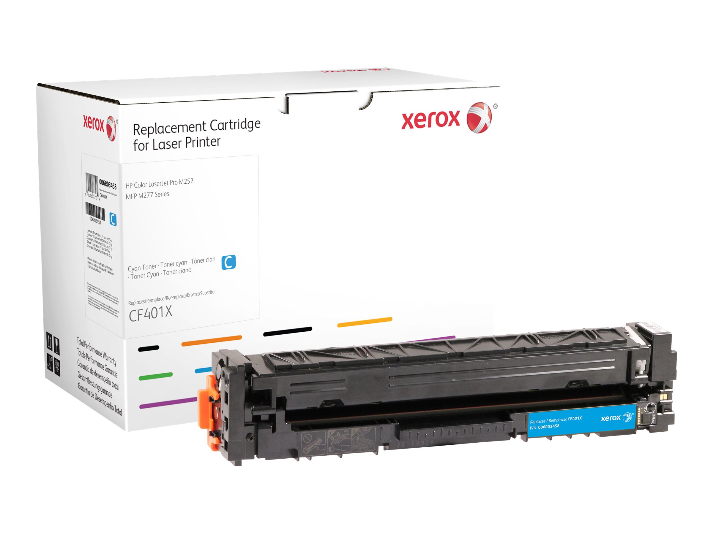Xerox - Cyan - kompatibel - Tonerpatrone (Alternative zu: HP CF401X) - fr HP Color LaserJet Pro M252dn, M252dw, M252n, MFP M277