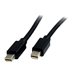 StarTech.com 2 m Mini DisplayPort Kabel - 4K x 2K Ultra HD Video - Mini DP 1.2(Stecker) auf Mini DP(Stecker) Monitor Kabel - mDP