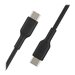 Belkin BOOST CHARGE - USB-Kabel - 24 pin USB-C (M) zu 24 pin USB-C (M) - 1 m - Schwarz