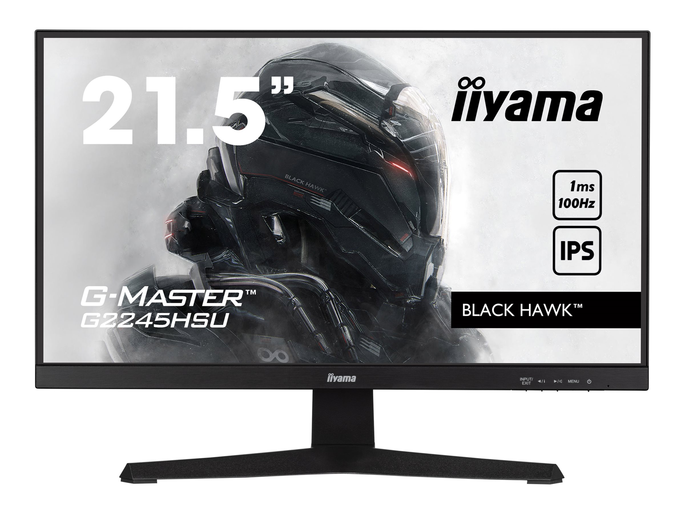 iiyama G-MASTER Black Hawk G2245HSU-B2 - LED-Monitor mit CH Garantie - 55.9 cm (22