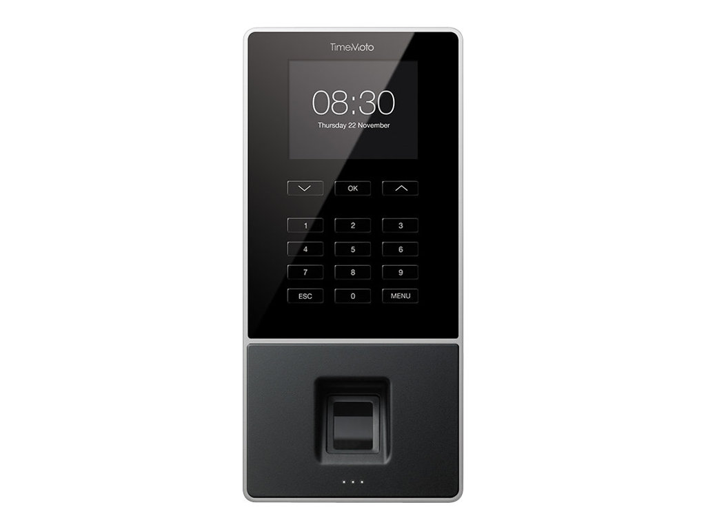 Safescan TimeMoto TM-626 - Zeiterfassungssystem - Fingerabdruck, PIN-Code, RFID - 200 Mitarbeiter - Ethernet, USB, Wi-Fi