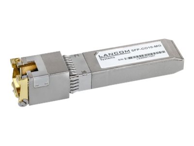 LANCOM SFP-CO10-MG - SFP+-Transceiver-Modul - 10GbE - 10GBase-T - RJ-45 - bis zu 30 m (Packung mit 10)