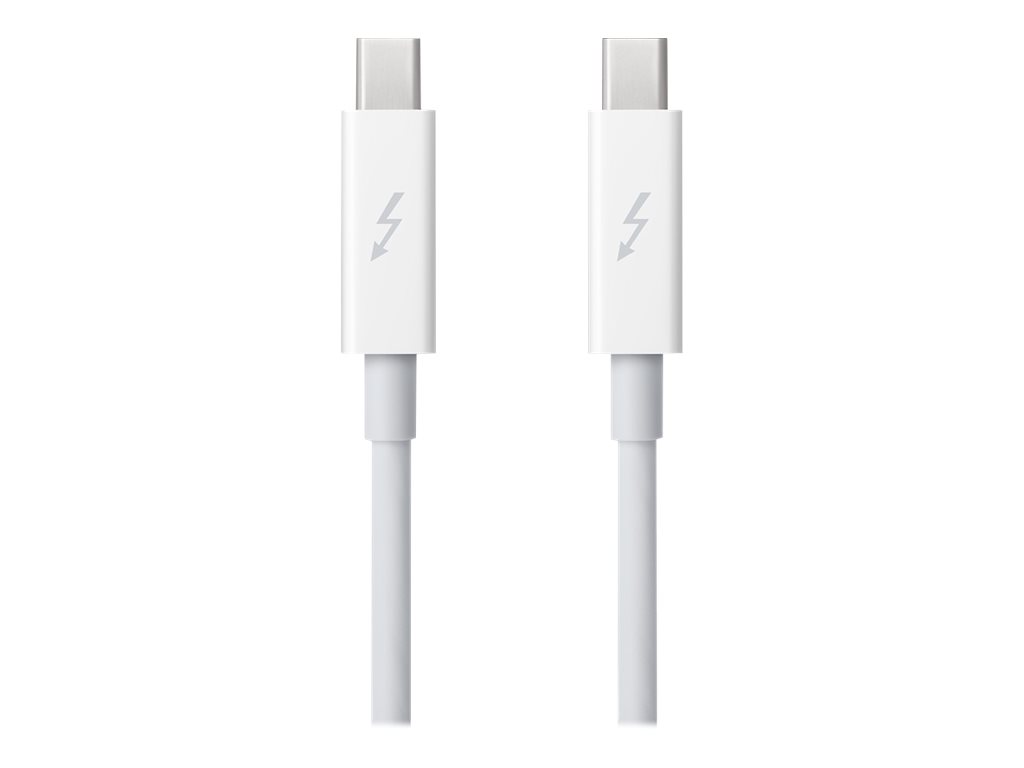 Apple - Thunderbolt-Kabel - Mini DisplayPort (M) zu Mini DisplayPort (M) - 50 cm - weiss