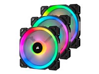 Corsair LL Series LL120 RGB Dual Light Loop - Gehuselfter - 120 mm - weiss, Blau, Gelb, Rot, grn, orange, violett - 12 cm (Pa