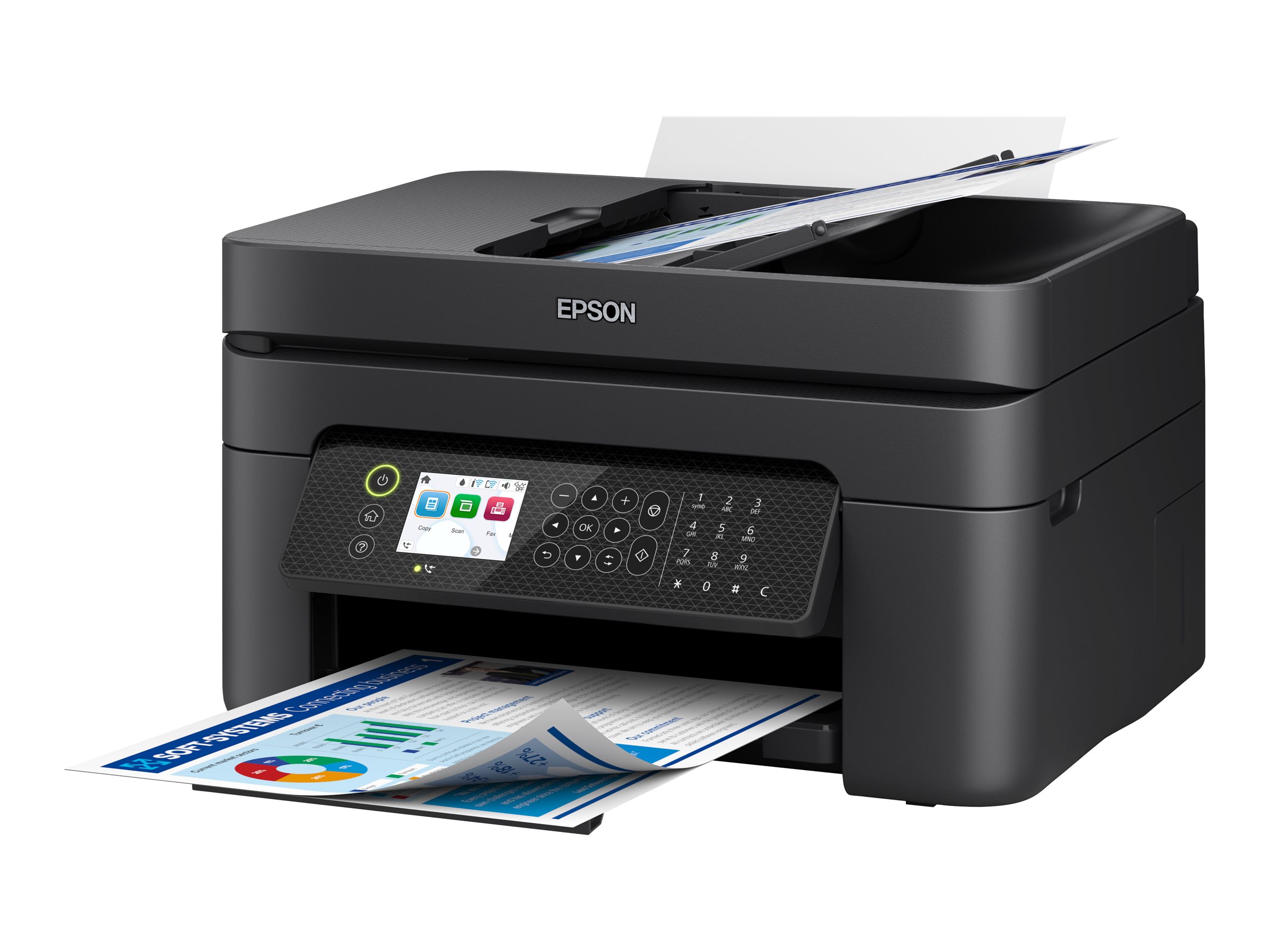 Epson WorkForce WF-2950DWF - Multifunktionsdrucker - Farbe - Tintenstrahl - 216 x 297 mm (Original) - A4/Letter (Medien)