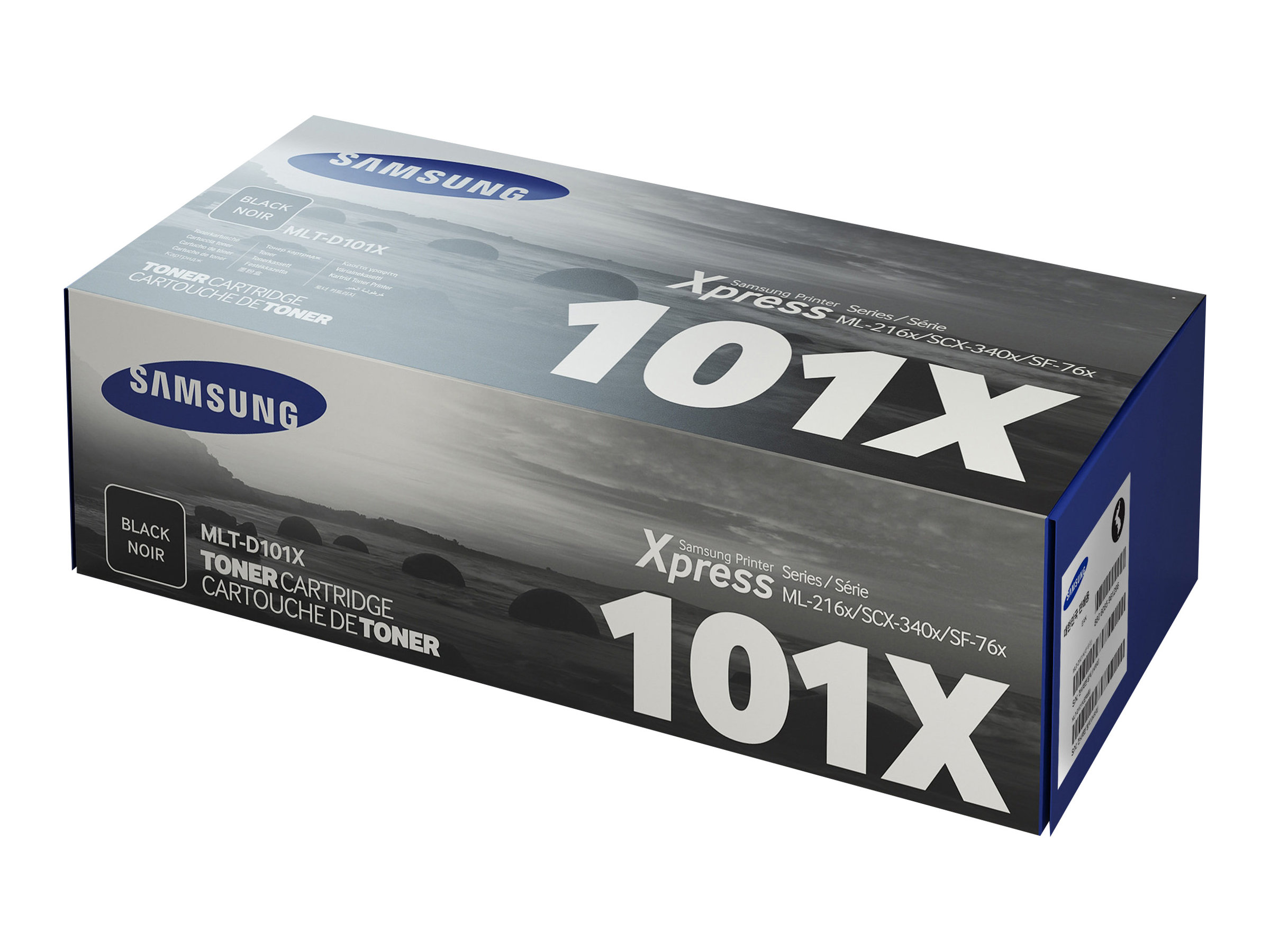 Samsung MLT-D101X - Schwarz - original - Tonerpatrone (SU706A) - fr Samsung ML-2160, 2161, 2162, 2163, 2164, 2165, 2168, SCX-34