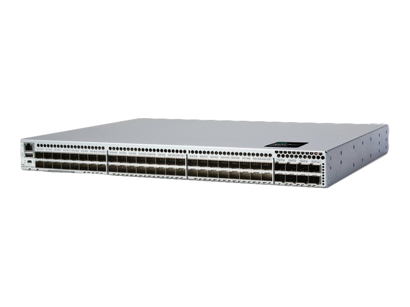 HPE SN6700B Port Side Intake - Switch - managed - 24 x 32Gb Fibre Channel SFP28 + 32 x 32Gb Fibre Channel SFP28 Ports on Demand 