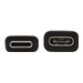 Tripp Lite USB C Extension Cable (M/F) - USB 3.2 Gen 2, Thunderbolt 3, 60W PD Charging, Black, 20 in. (0.5 m) - USB-Verlngerung