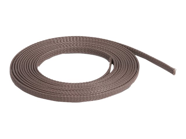 Delock - Kabelmanagement-Tlle - 3 mm, braided, rodent resistant, stretchable - 2 m - braun