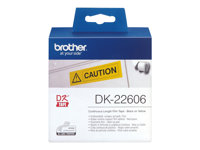 Brother DK-22606 - Gelb - Rolle (6,2 cm x 15,2 m) Folie / Film - fr Brother QL-1050, 1060, 1110, 500, 550, 560, 570, 580, 600, 