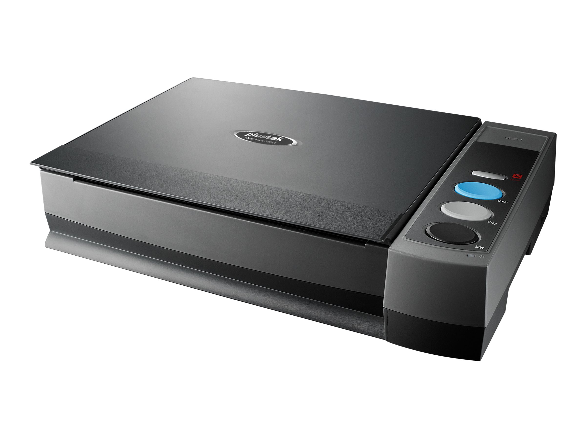 Plustek OpticBook 3800L - Flachbettscanner - CCD - A4/Letter - 1200 dpi - bis zu 2500 Scanvorgnge/Tag