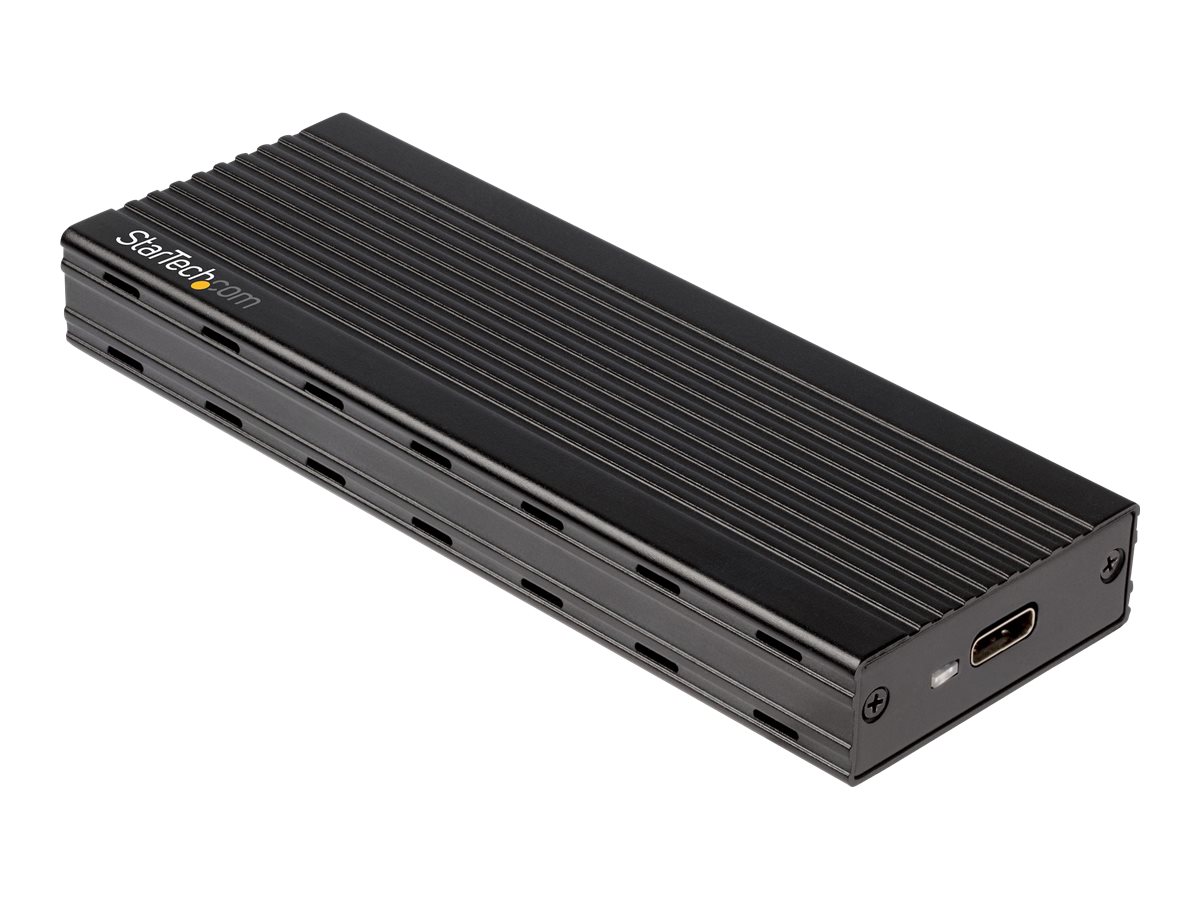 StarTech.com USB-C (10Gbps) to M.2 NVMe SSD Enclosure - Portable M.2 PCIe Aluminum Case - 1GB/s Read & Write - Mac & PC - Speich