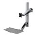 Eaton Tripp Lite Series Adjustable-Height Wall-Mount Sit-Stand Workstation, Single-Display - Befestigungskit (Befestigungsteile,