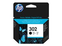HP 302 - 3.5 ml - Schwarz - Original - Tintenpatrone - fr Deskjet 11XX, 21XX, 36XX; Envy 451X, 452X; Officejet 38XX, 46XX, 52XX