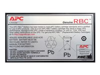 APC Replacement Battery Cartridge #110 - USV-Akku - 1 x Batterie - Bleisure - Schwarz - fr P/N: BE650G2-CP, BE650G2-FR, BE650G