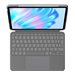 Logitech Combo Touch - Tastatur und Foliohülle - mit Trackpad - hintergrundbeleuchtet - Apple Smart connector - QWERTZ
