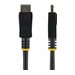 StarTech.com 1m DisplayPort 1.2 Kabel mit Verriegelung 1m (Stecker/Stecker) - DP 4k Audio- / Videokabel Kabel - Schwarz - Displa