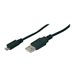 ASSMANN - USB-Kabel - Micro-USB Typ B (M) zu USB (M) - USB 2.0 - 3 m - geformt