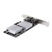 StarTech.com 2-Port 10Gbps PCIe Network Adapter Card, Network Card for PCs/Servers, Full-Height/Low-Profile PCIe Ethernet Card w
