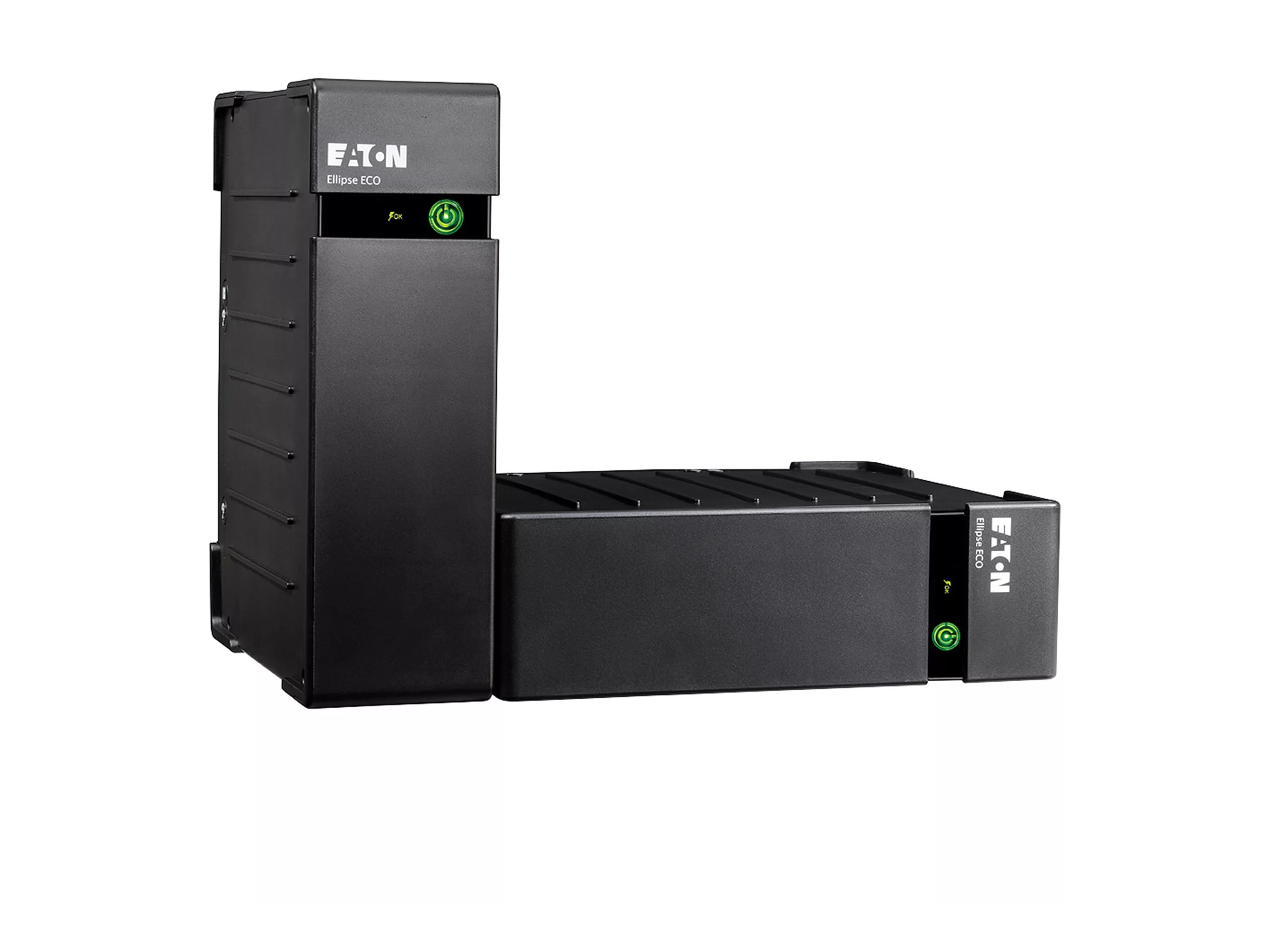 Eaton Ellipse ECO 650 IEC - USV (in Rack montierbar/extern) - Wechselstrom 230 V - 400 Watt - 650 VA - Ausgangsanschlsse: 4