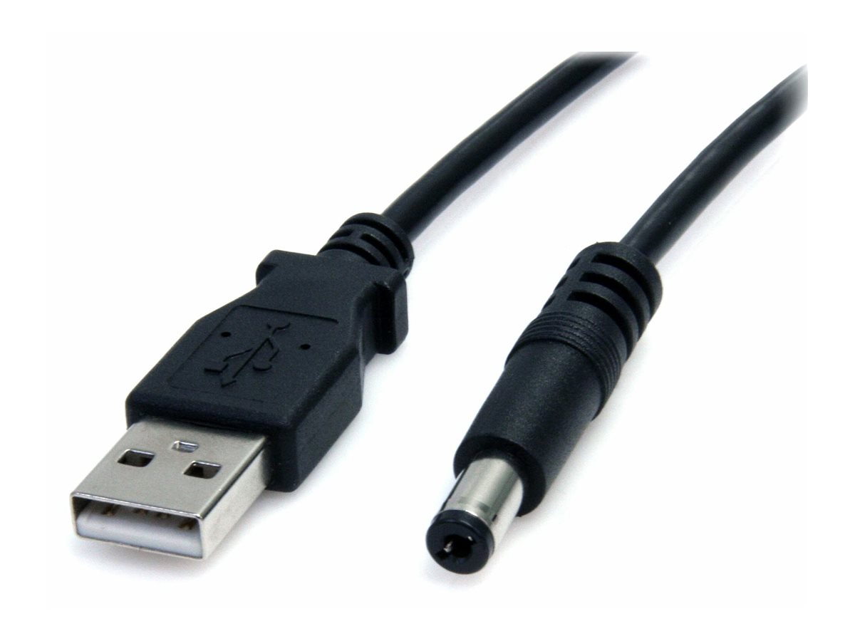 StarTech.com 91cm USB Typ-M 5V Hohlstecker - USB auf 5,5mm DC-Stecker - Stromkabel - USB (nur Strom) (M) zu Gleichstromstecker 5