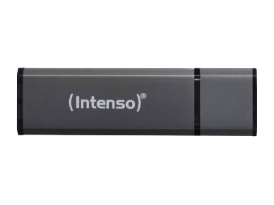 Intenso Alu Line - USB-Flash-Laufwerk - 16 GB - USB 2.0 - Anthrazit