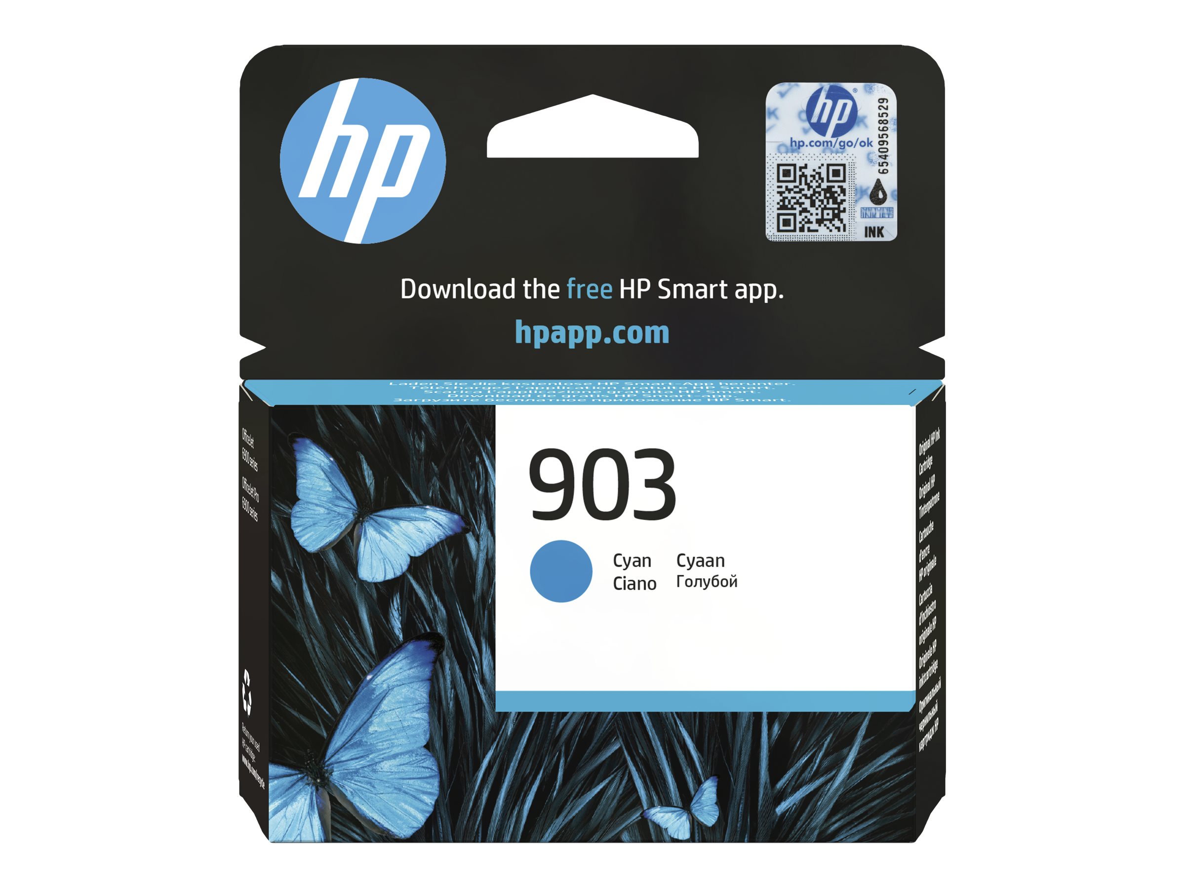 HP 903 - Cyan - original - Tintenpatrone - fr Officejet 69XX; Officejet Pro 69XX