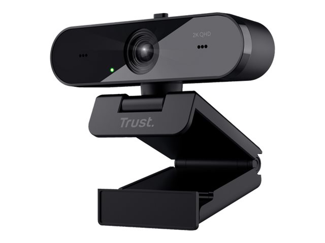 Trust Taxon - Webcam - Farbe - 2560 x 1440 - Audio - USB 2.0