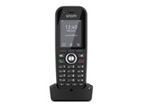 snom M30 - Schnurloses Erweiterungshandgert mit Rufnummernanzeige - DECT - dreiweg Anruffunktion - Schwarz