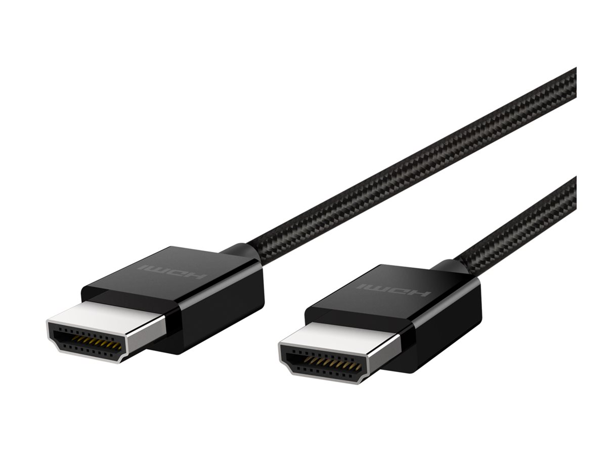 Belkin - Ultra High Speed - HDMI-Kabel - HDMI mnnlich zu HDMI mnnlich - 2 m - Schwarz