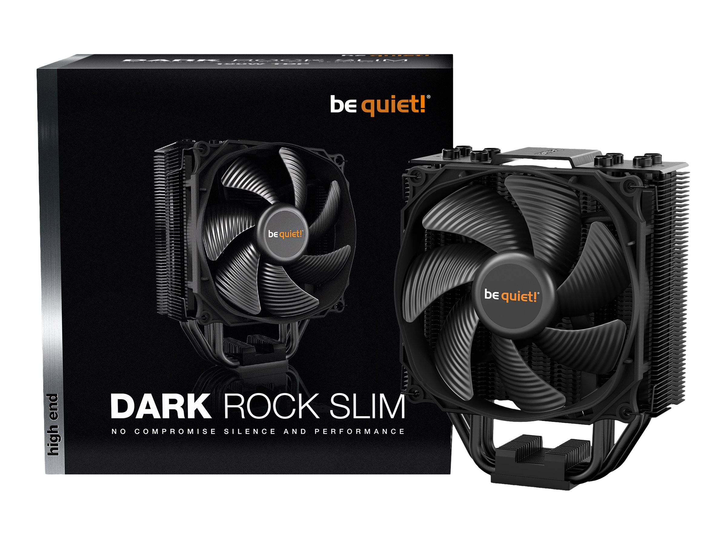 be quiet! Dark Rock Slim - Prozessor-Luftkhler - (fr: LGA1155, LGA1150, LGA1151, LGA2011-3 (Square ILM), AM4, LGA2066, LGA1200