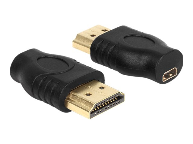 Delock - HDMI-Adapter - HDMI mnnlich zu 19 pin micro HDMI Type D weiblich