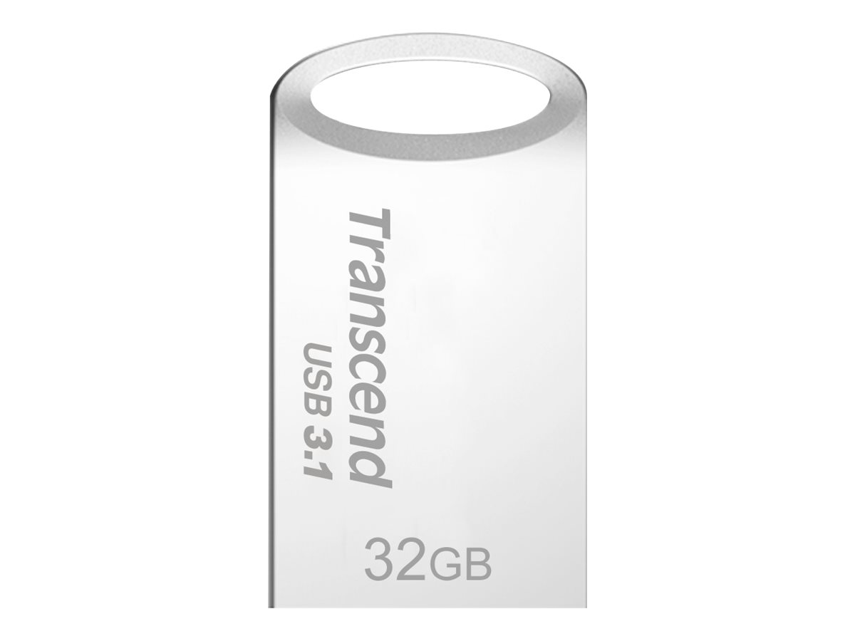 Transcend JetFlash 710 - USB-Flash-Laufwerk - 32 GB - USB 3.1 - Silber