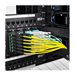 Eaton Tripp Lite Series MTP/MPO (APC) to 4xLC (UPC) Singlemode Breakout Patch Cable, 40/100 GbE, QSFP+ 40GBASE-PLR4, Plenum, Yel