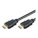 M-CAB - HDMI-Kabel mit Ethernet - HDMI mnnlich zu HDMI mnnlich - 10 m - Schwarz - 4K Untersttzung