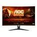 AOC Gaming CQ32G2SE/BK - LED-Monitor - Gaming - gebogen - 80 cm (32