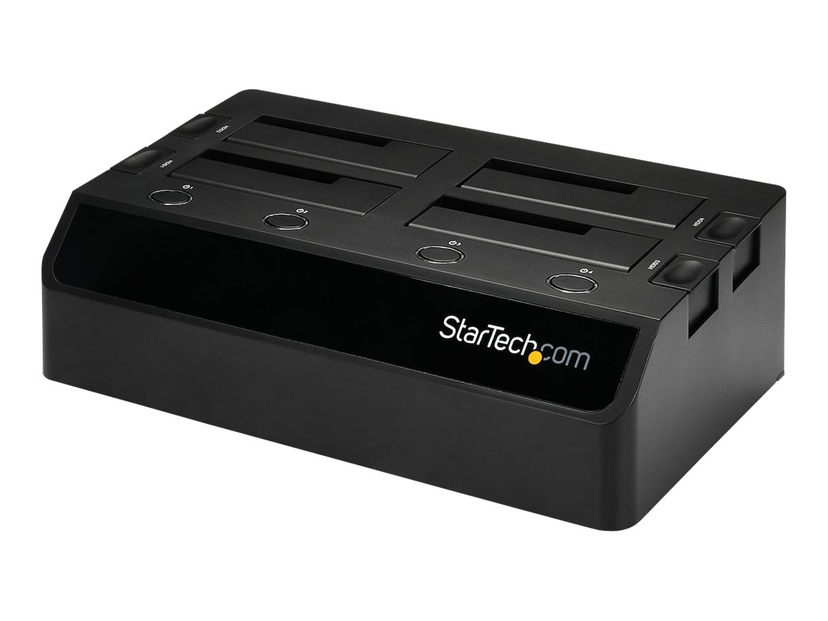 StarTech.com 4-Bay USB 3.0 to SATA Hard Drive Docking Station, USB Hard Drive Dock, External 2.53.5 SATA III (6Gbps) SSDHDD Dock