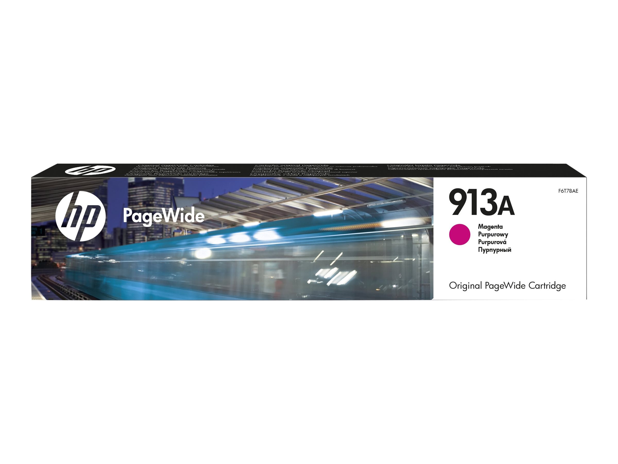 HP 913A - Magenta - Original - PageWide - Tintenpatrone - fr PageWide 352, MFP 377; PageWide Managed MFP P57750, P55250; PageWi