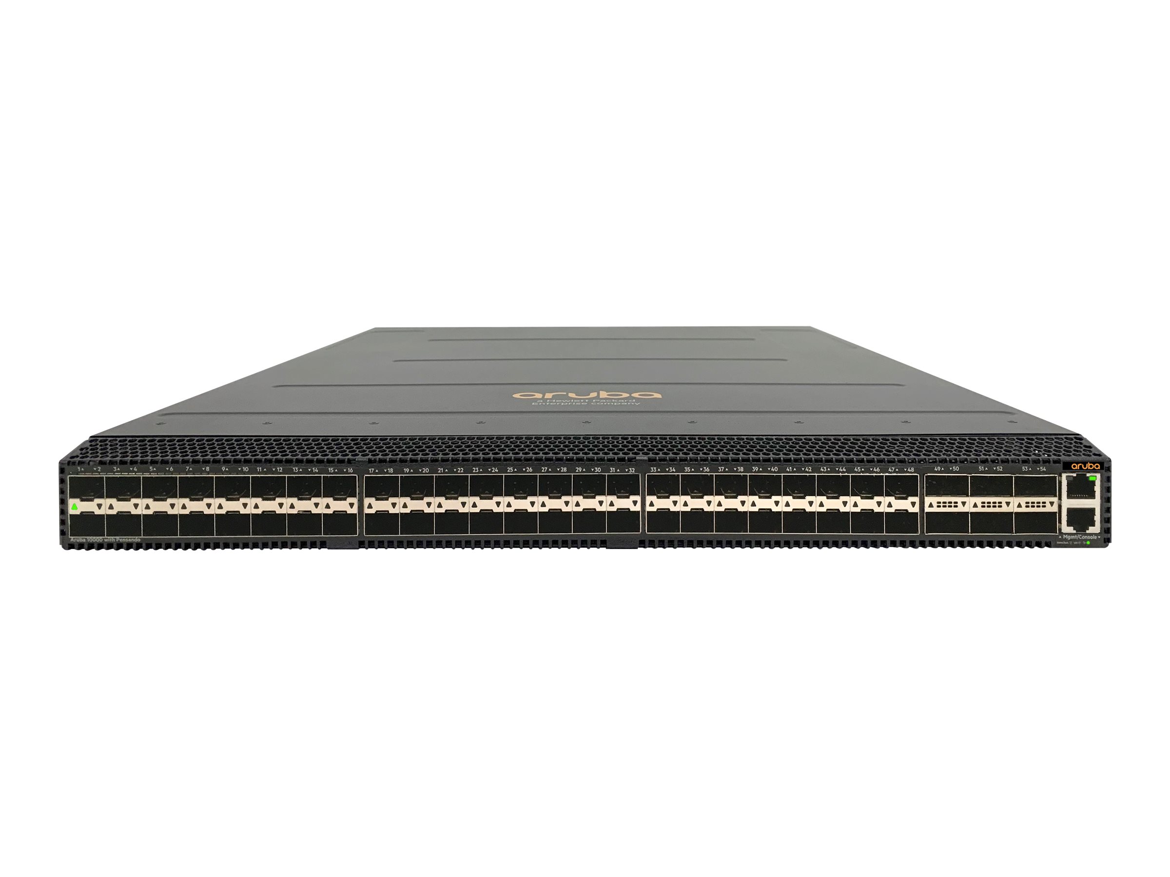HPE Aruba CX 10000-48Y6C - Switch - L3 - managed - 48 x 1/10/25 Gigabit Ethernet SFP / SFP+ / SFP28 + 6 x 40/100 Gigabit QSFP+ /