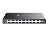 TP-Link Omada SG3452XMPP V1.8 - Switch - L2+ - managed - 40 x 10/100/1000 (PoE+) + 8 x 10/100/1000 (PoE++) + 4 x 10Gb Ethernet S