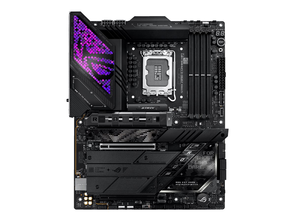 ASUS ROG STRIX Z890-E GAMING WIFI - Motherboard - ATX - LGA1851-Sockel - Z890 Chipsatz - USB-C 3.2 Gen 2x2, USB 3.2 Gen 1, USB 3