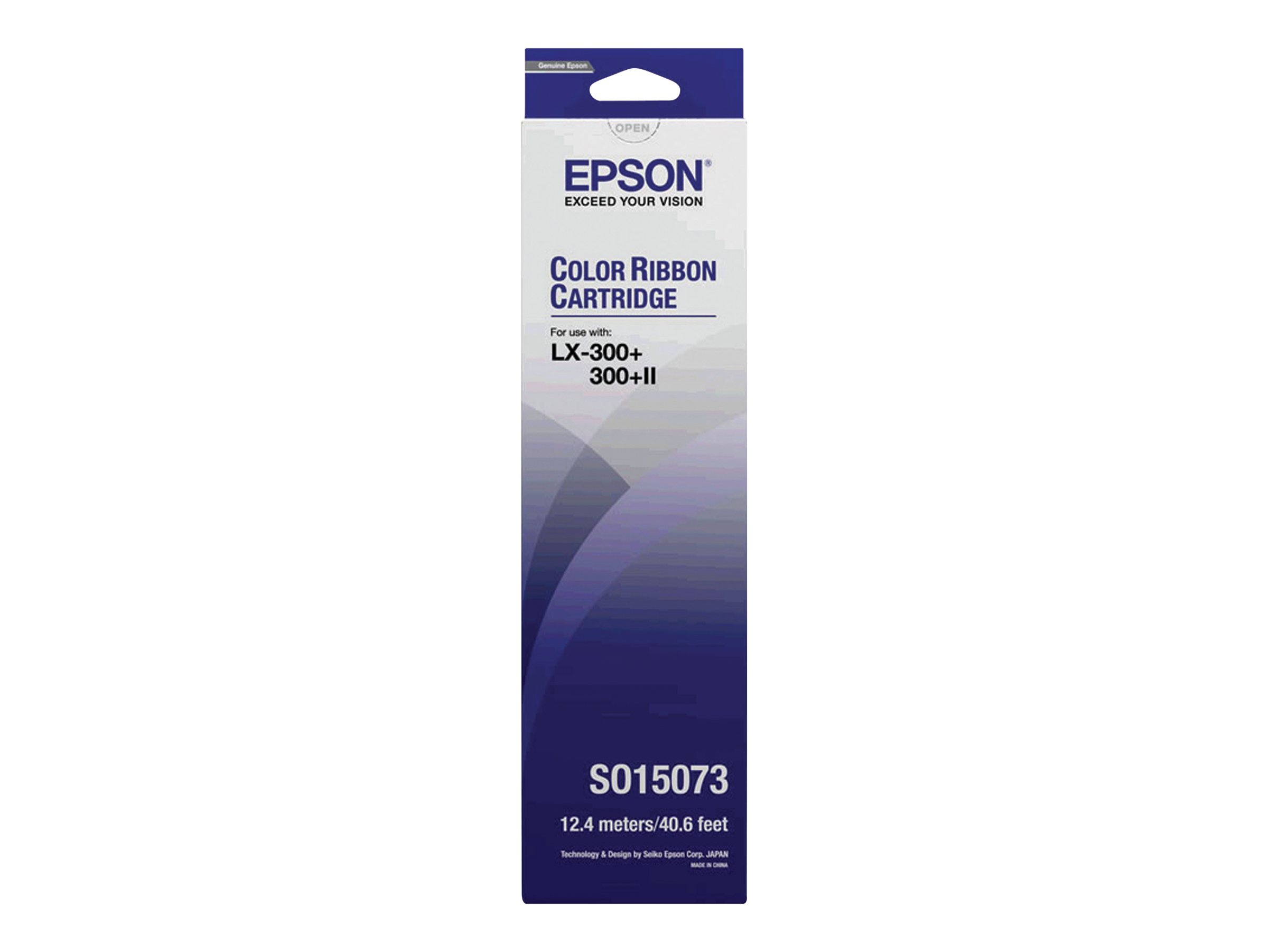 Epson - Gelb, Cyan, Magenta - Textilband - fr LX 300, 300+, 300+II, 300+II Colour
