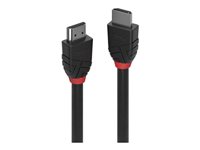 Lindy Anthra Line - HDMI-Kabel - HDMI mnnlich zu HDMI mnnlich - 0.5 m - Dreifachisolierung - Schwarz