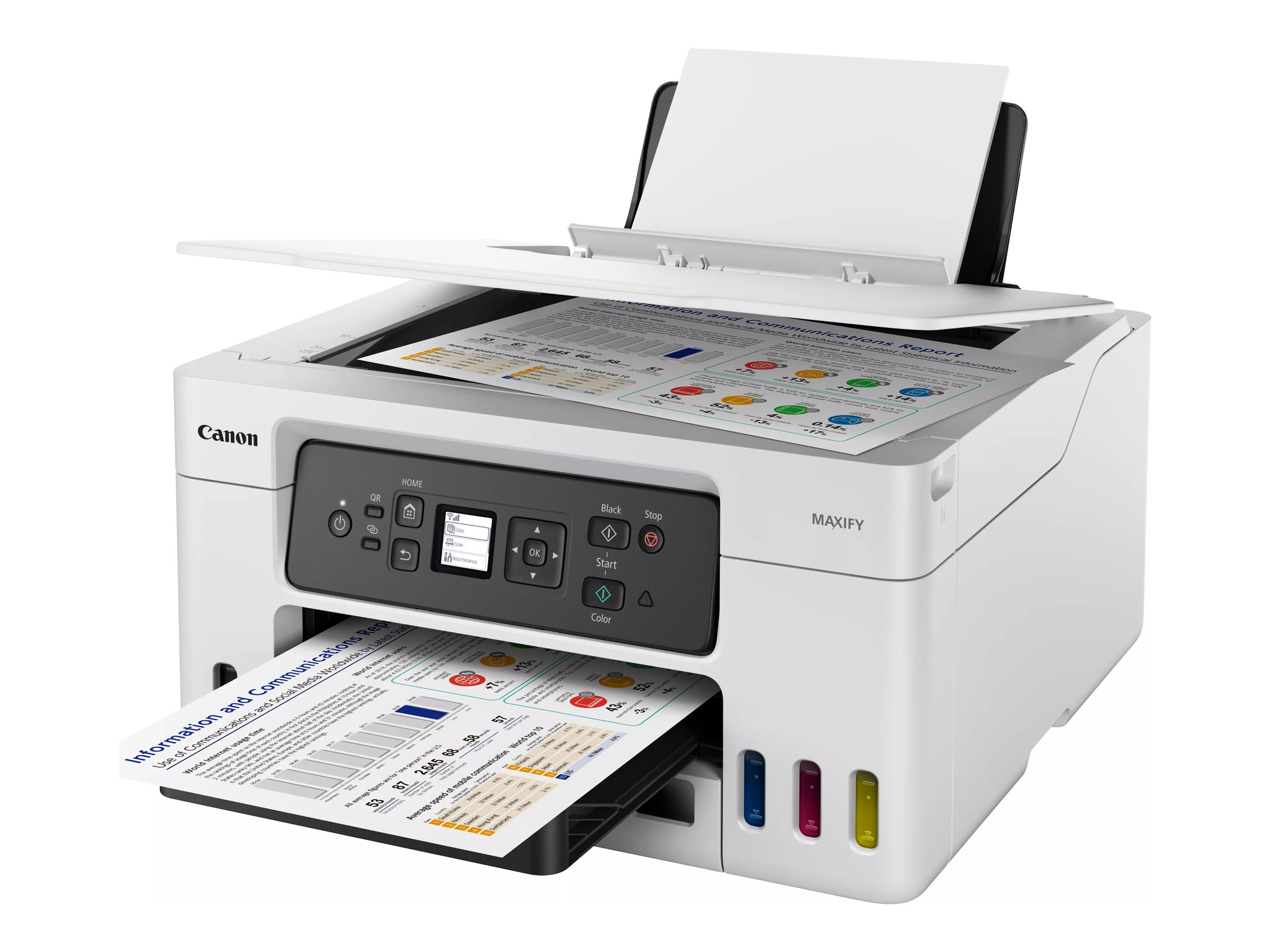 Canon MAXIFY GX3050 - Multifunktionsdrucker - Farbe - Tintenstrahl - nachfllbar - Legal (216 x 356 mm) (Original)