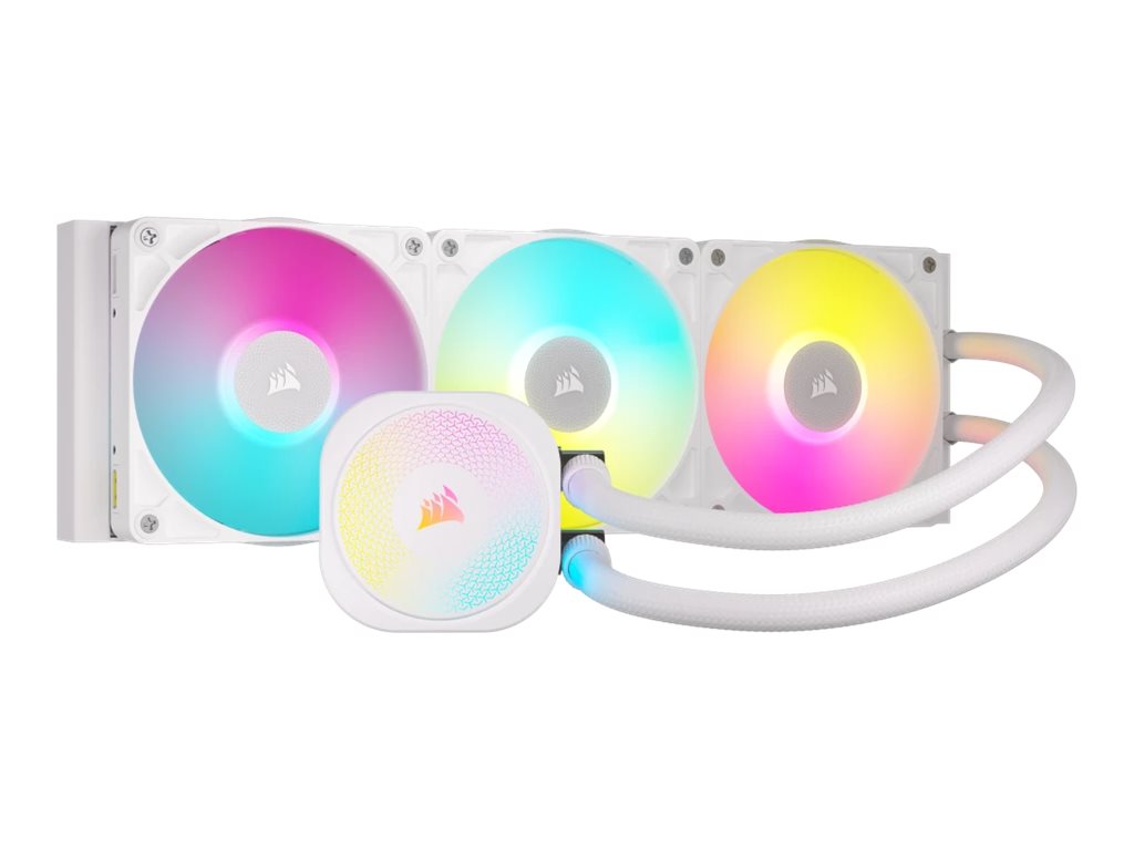 CORSAIR iCUE Link TITAN 360 RX RGB - Prozessor-Flssigkeitskhlsystem - Khlergrsse: 360 mm - (fr: AM4, LGA1700, AM5, LGA1851)
